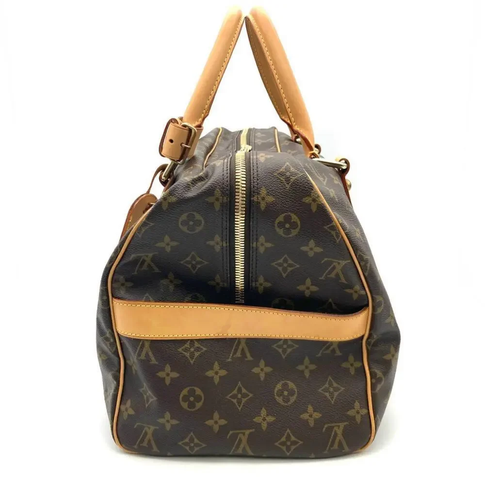 LOUIS VUITTON Brown Monogram Canvas Carryall Boston Bag - Picture 3 of 16